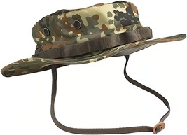 Mil-Tec Flecktarn Trilaminate Boonie Tactical Waterproof Breathable Vent... - $23.72