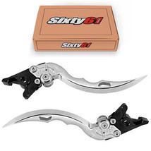 Suzuki Hayabusa Chrome Levers 2022 2023 Brake Clutch Adjustable Blade Set - £66.66 GBP