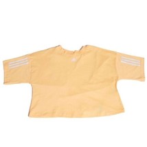 Adidas Hyperglam Boxy Tee Crop Top T Shirt Womens Size Large Pulse Amber - $14.84