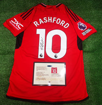 Marcus Rashford SIGNED Man United Signature Jersey + COA 23/24 - £99.91 GBP