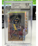 Authenticity Guarantee 
1996 Bomans Best kobe Bryant RC Die Cut Atomic R... - $8,097.55 CAD
