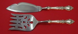Belvedere by Lunt Sterling Silver Fish Serving Set 2 Piece Custom Made HHWS - $132.76