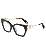 ROBERTO CAVALLI OPTICAL VRC120 Eyeglasses SHINY-BLACK-0700 55mm - $372.60