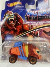 Hot Wheels 4/5 Beast Man ￼ Masters of the Universe Character Cars #1 2020 - £5.86 GBP