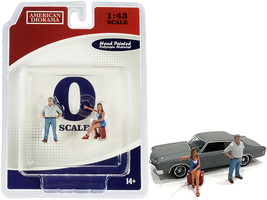 70s Style Two Figurines Set III for 1/43 Scale Models by American Diorama - £20.07 GBP