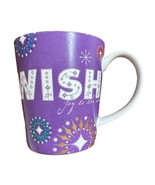 Starbucks Holiday 2006 Purple Christmas WISH Mug Cup 14 oz - $202.69 MXN