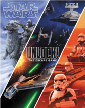 Star Wars UNLOCK! The Escape Game Family Trio of Excitement Team Play Ne... - $23.74