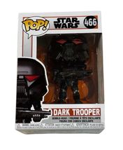 New-SEALED Funko Pop Star Wars Dark Trooper 466 Bobble Head - $17.87