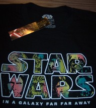  Star Wars T-Shirt 3XLT Big &amp; Tall 3XL New R2-D2 Han Solo Luke Leia 3-CPO Vader - £19.41 GBP