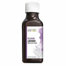 Aura Cacia Relaxing Lavender Shower Salts | 16 oz. - £14.95 GBP