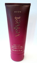 Avon &quot;Velvet&quot; Body Lotion 6.7 fl oz Used 1x Rose &amp; Patchouli - £7.07 GBP