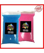Vibrant 2 lbs Gender Reveal Powder - 1 lb Blue &amp; 1 lb Pink for Memorable... - $48.19 CAD