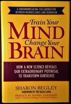Train Your Mind, Change Your Brain by Sharon Begley, 2007 Hardcover, Dust Jacket - £23.77 GBP