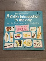 A Child&#39;s Introduction To Melody Lp Camarata 1962 Disneyland Vg+ - $10.00