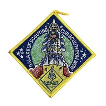 Vtg Boy Scouts Galaxy Of Scouting Cub Scout Pow Wow Rocket Patch 3&quot; x 3&quot;... - £10.90 GBP