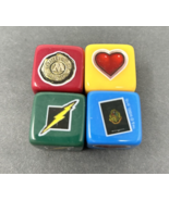 Harry Potter Hogwarts Battle | All 4 Hogwarts House Dice | Official Game... - $18.99