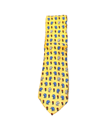 Austin Reed Pure Silk Yellow w/ Elephants Men&#39;s Necktie 54in Republican ... - $25.71 CAD