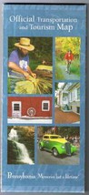Pennsylvania Official Transportation &amp; Tourism Road Map 2000 Cover Memories - £4.54 GBP