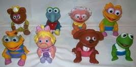 Muppet baby set Henson 1988 8 eight rubber toys - £179.85 GBP