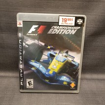 Formula 1 -- Championship Edition (Sony PlayStation 3, 2007) PS3 Video Game - $9.90