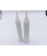 Spell Candles 2 White ~ For Spellwork, Rituals, Witchcraft, Manifestation - £3.91 GBP