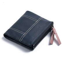 Women Wallets 2022 Fashion Designer Female Short Card Wallet Zipper Leather Ladi - £28.62 GBP