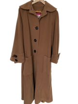 Christian Lacroix Paris Vintage Long Maxi Wool Alpaca Swing Coat EU 38 C... - £1,004.25 GBP