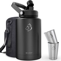 One Gallon Water Bottle Insulated, 128Oz Stainless Steel Water Bottle, 1... - £84.05 GBP