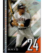 2020 Topps Chrome Update Series -a Numbers Game Willie Mays #NGC-18 - $1.46