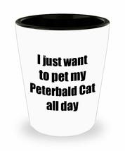 Peterbald Cat Shot Glass Lover Mom Dad Funny Gift Idea For Liquor Lover Alcohol  - £10.31 GBP