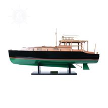 Old Modern Handicrafts Hemingway Pilar Boat Wooden Model - Collectible Scale Mod - £350.88 GBP