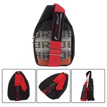 Brand New JDM TRD Red Backpack Molle Tactical Sling Chest Pack Shoulder Waist Me - £23.53 GBP