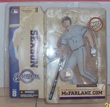 Mcfarlane MLB Series 8 Richie Seson Retro Brewers Chase Action Figure VHTF - £22.67 GBP