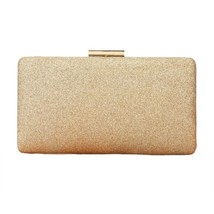 Gold powder shiny evening bag banquet clutch ladies hand bags rhinestone purse handbags thumb200
