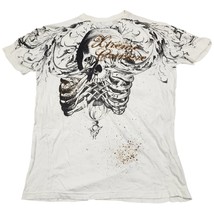 Xtreme Couture Skull Skeleton Graphic T Shirt Mens Extra Large XL Vintag... - $79.20