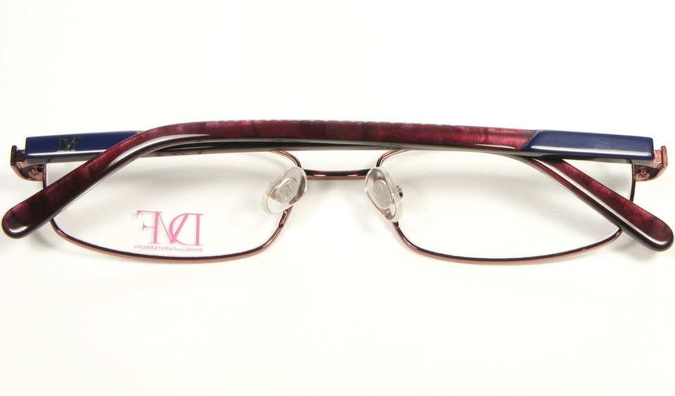 NEW Diane von Furstenberg DVF 8003 641 BURGUNDY EYEGLASSES FRAME 53-16-135mm Item image 9