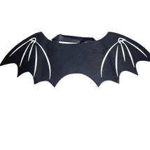 Halloween Pet Bat Wings Black Skeleton Bones Attachable Costume - £11.91 GBP