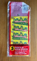 1989 Teenage Mutant Ninja Turtles Diamond Sticker Activity Album 24 Stic... - $10.00