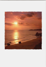 Postcard Portugal Sunset by the Coastline Michael Howard Unposted  6 x 4&quot; - £7.56 GBP