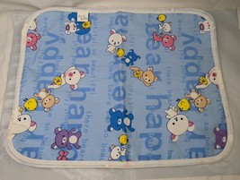 Happy Bear Anime Diaper Changing Pad Mat 17 x 13.5 - £6.33 GBP