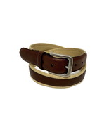 George Men’s 35mm Casual Web Belt Size 32 Color Brown - $14.84