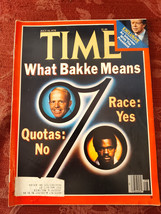 TIME July 10 1978 BAKKE Race Jimmy Carter Albert Camus Mary Frank Newport Jazz - £7.62 GBP