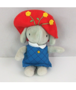 2005 MerryMakers Ella The Elegant Elephant Ella 6.5&quot; Plush - $13.57 CAD