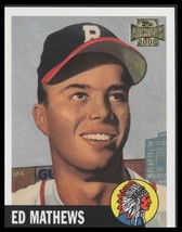 2002 Topps Archives #120 Eddie Mathews - £0.79 GBP