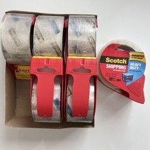 Scotch 3850S-RD Heavy Duty Shipping Packaging Tape 1.88 in. x 38.2 yd. - 6 Pack - £36.55 GBP