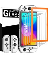 5Pack Tempered Glass Screen Protector Compatible With Nintendo Switch OL... - $14.84