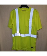 New With Tags Hi Visibility Short Sleeve Tee Size Large - $444.39 MXN