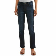Time and Tru Women s Modern Mid Rise Straight Jeans - £6.20 GBP