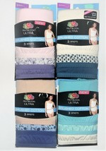 Fruit of the Loom Ultra Womens Brushed Cotton 3pk Briefs Various Colors ... - £7.14 GBP