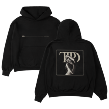 Taylor Swift The Tortured Poets Department Spotify Exclusive Black Hoodie Size M - £118.99 GBP